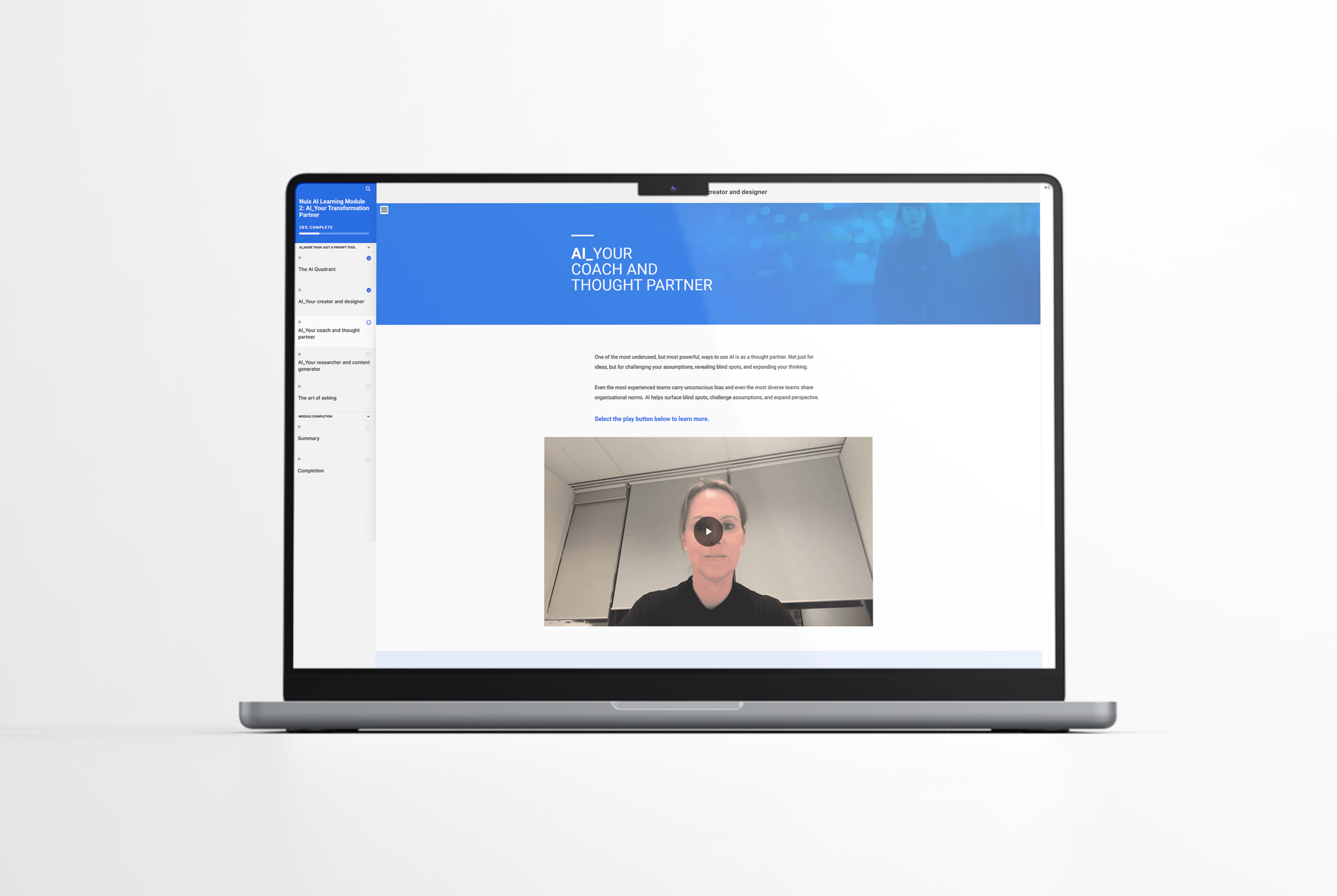 Educational technology platform design by Strawberry Solutions